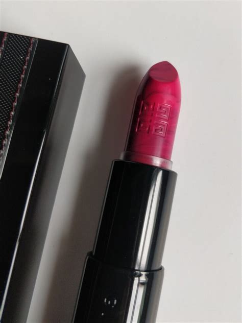givenchy rouge interdit marbled lipstick n25